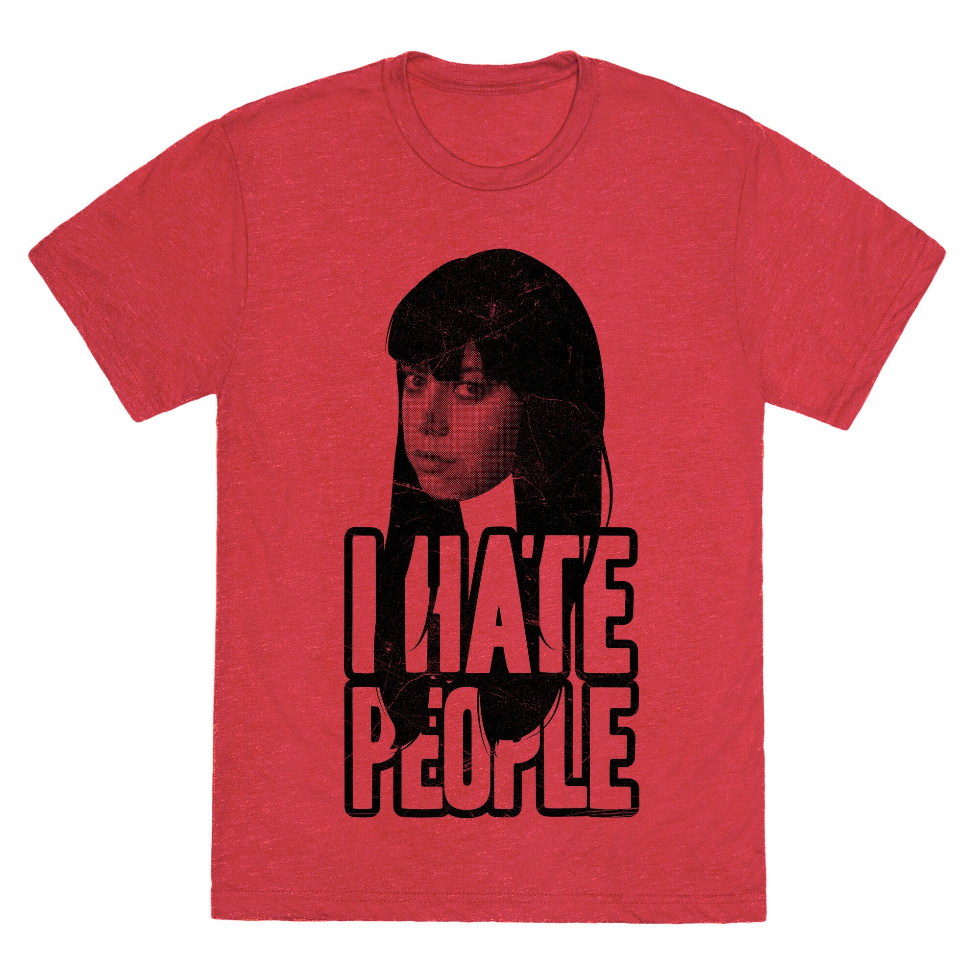 I Hate People Unisex Triblend Tee
